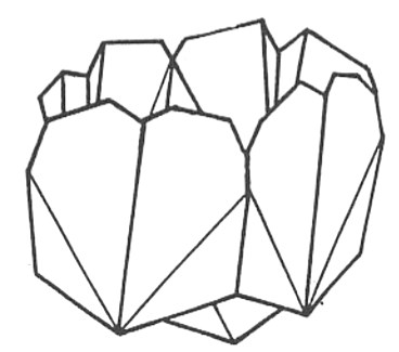 Heart or tulip bowl