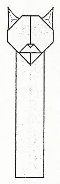Cat bookmark