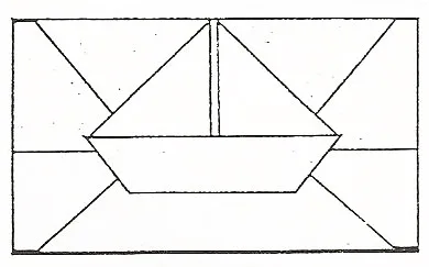Sailboat card wrapper