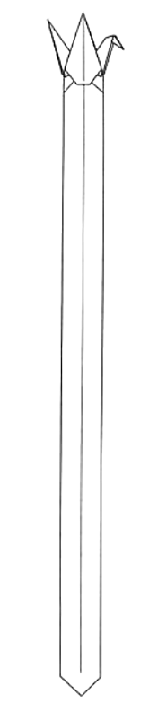 Crane bookmark