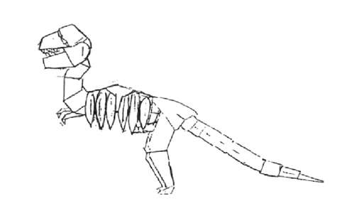 Tyrannosaurus rex skeleton