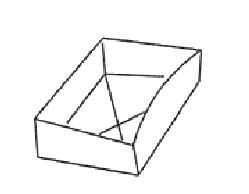 Masu box with self-locking corners