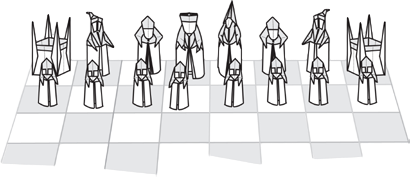 Chess set - medievel