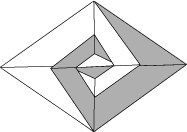 Two-toned diamond