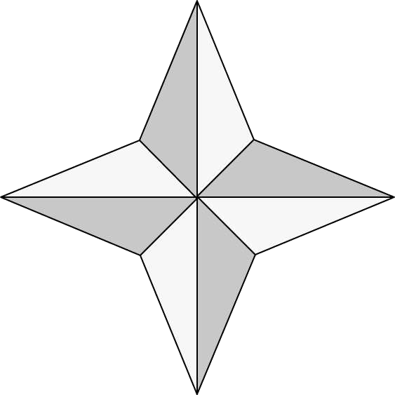 Harlequin star