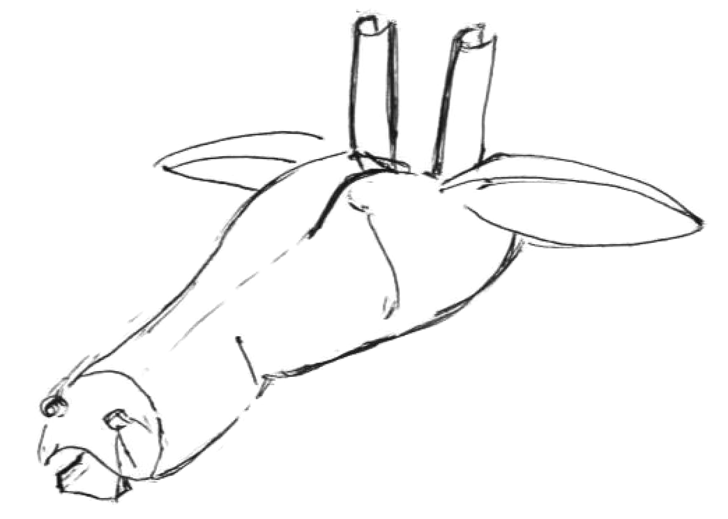 Giraffe head