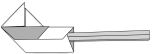 Sailboat chopstick envelope