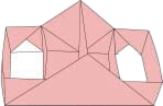 Pill box with partitions