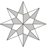 Two-tone star