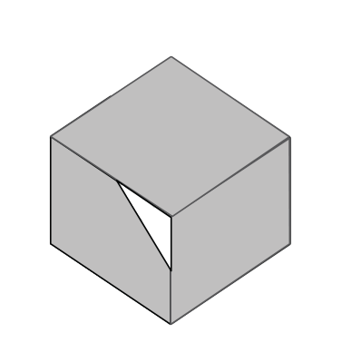Three-unit direction dice