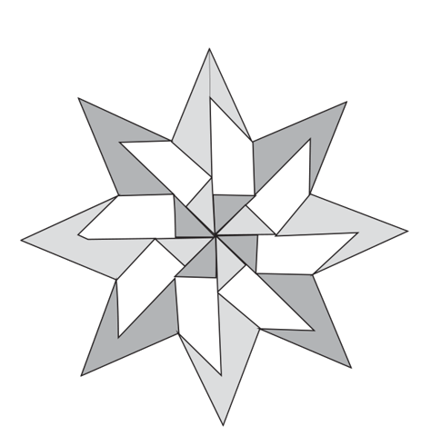 Monika 8-pointed star