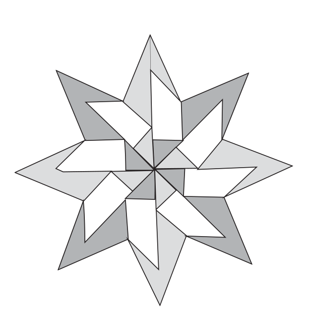 Monika 8-pointed star