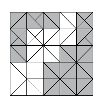 5x5 pixel grid