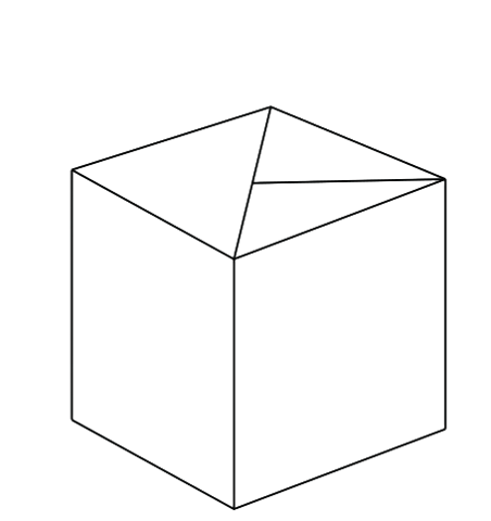 One page cube