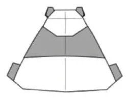 Panda - back view