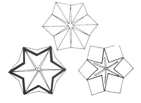 Rotating tetrahedron