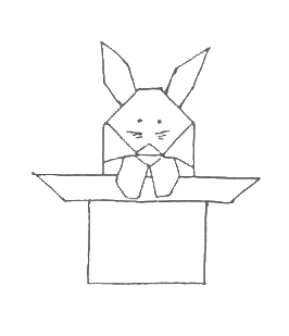 Rabbit and top hat