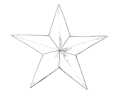 45 degree star unit