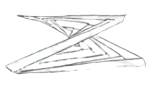 Hyperbolic parabola