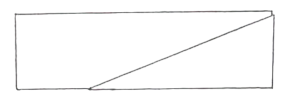 Slender looking letter