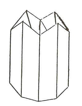 Vase - octagonal