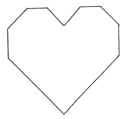 Heart with stand