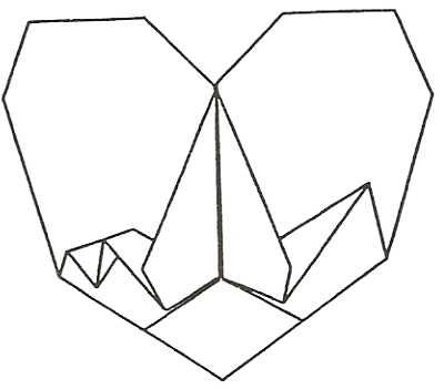 Heart and crane