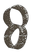 Two interlocking rings
