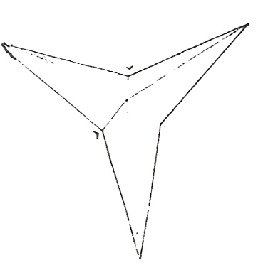 3-pointed star