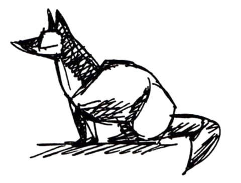 Fox - seated