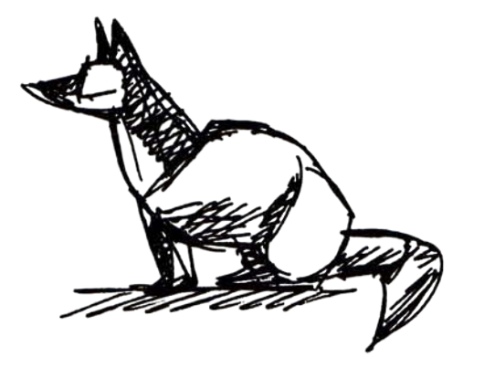 Fox - seated