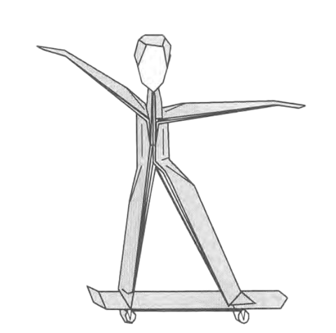 Skateboard rider