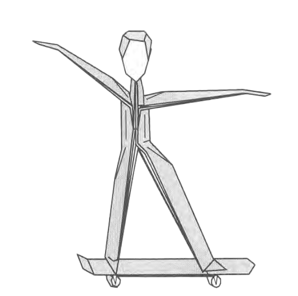 Skateboard rider