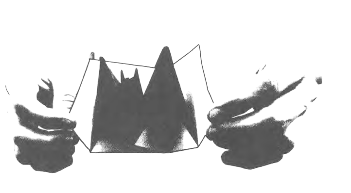 Bat pop-up card
