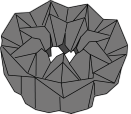 Metamorphosis flexagon