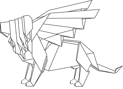 Winged lion of St. Mark