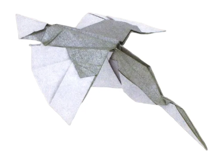 Flying kingfisher