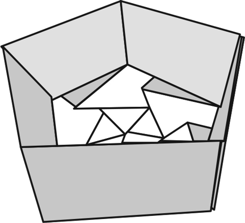 Pentagonal box