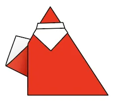 Santa Claus with bag