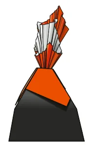 Volcano hat