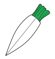 White raddish