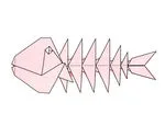 Fish skeleton