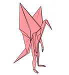 Crane humanoid
