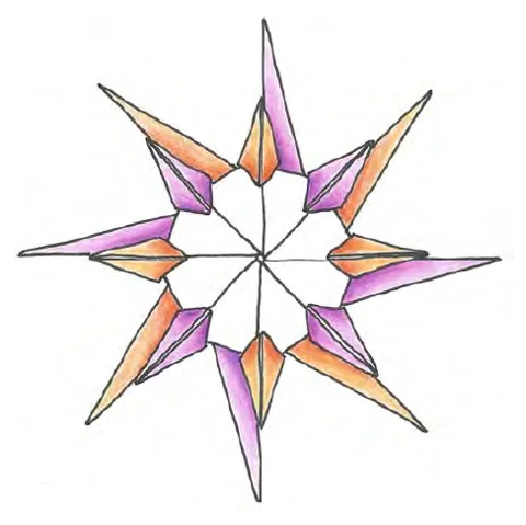 Twin pointed star