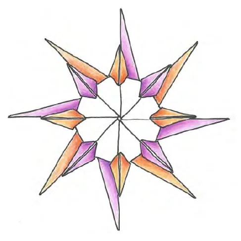 Twin pointed star