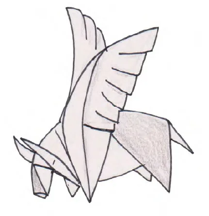 Winged bull