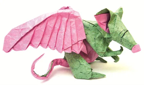 Winged mouse