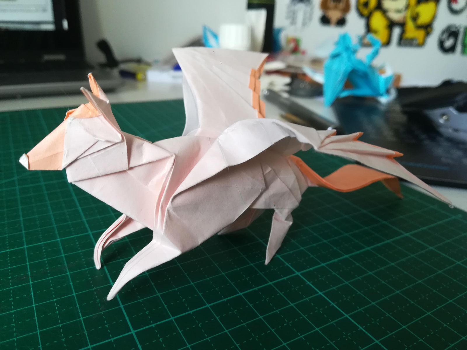 Wolf with wings