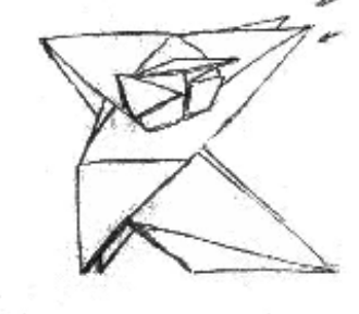 Pajarita dragon
