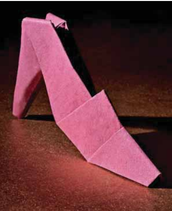 High-heeled shoe